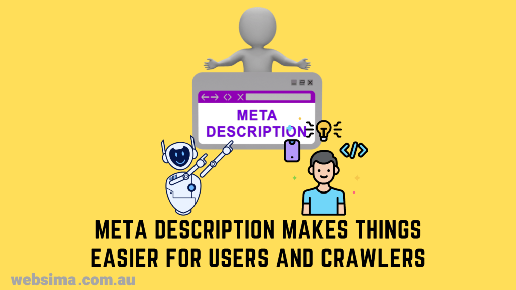 What is Meta description used for?