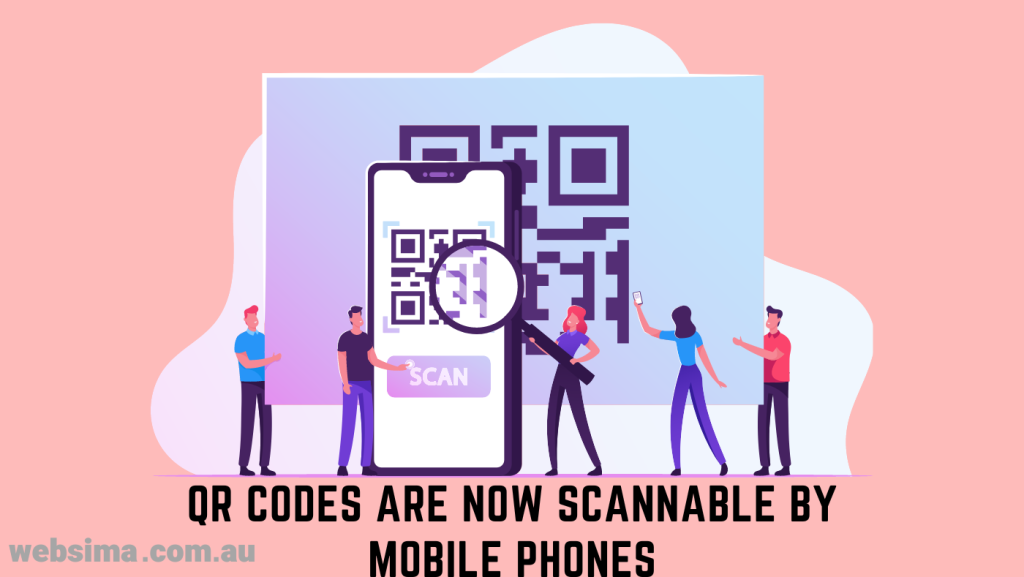 QR codes are a combination of dots and squares that are not readable by human, until it's decoded by QR readers or mobile phones.