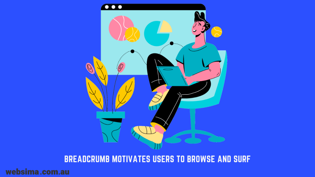 Breadcrumb improves dwell time by motivating users to browse more