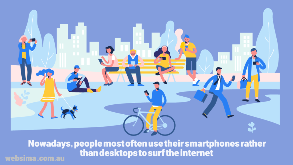 Majority of people use smartphones to surf the internet